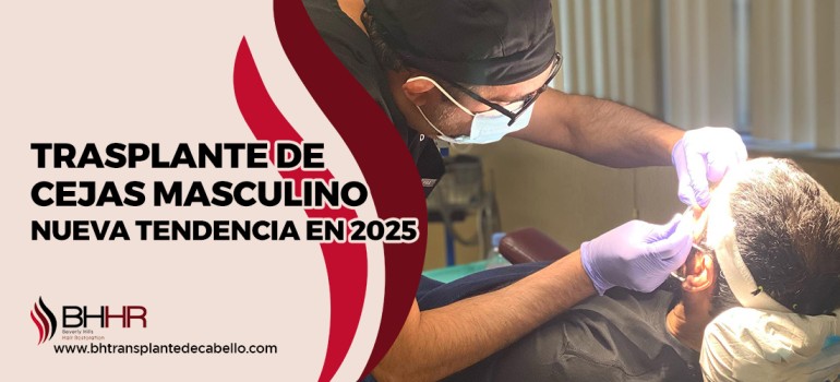 Trasplante De Cejas Masculino
